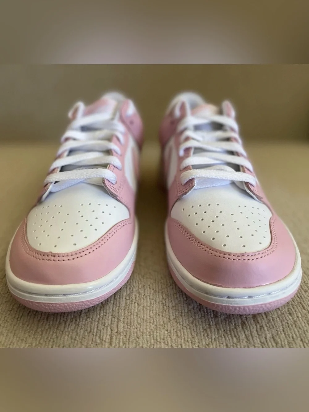 Nike Dunk Low GS White Soft Pink FB9109-125 BRAND NEW